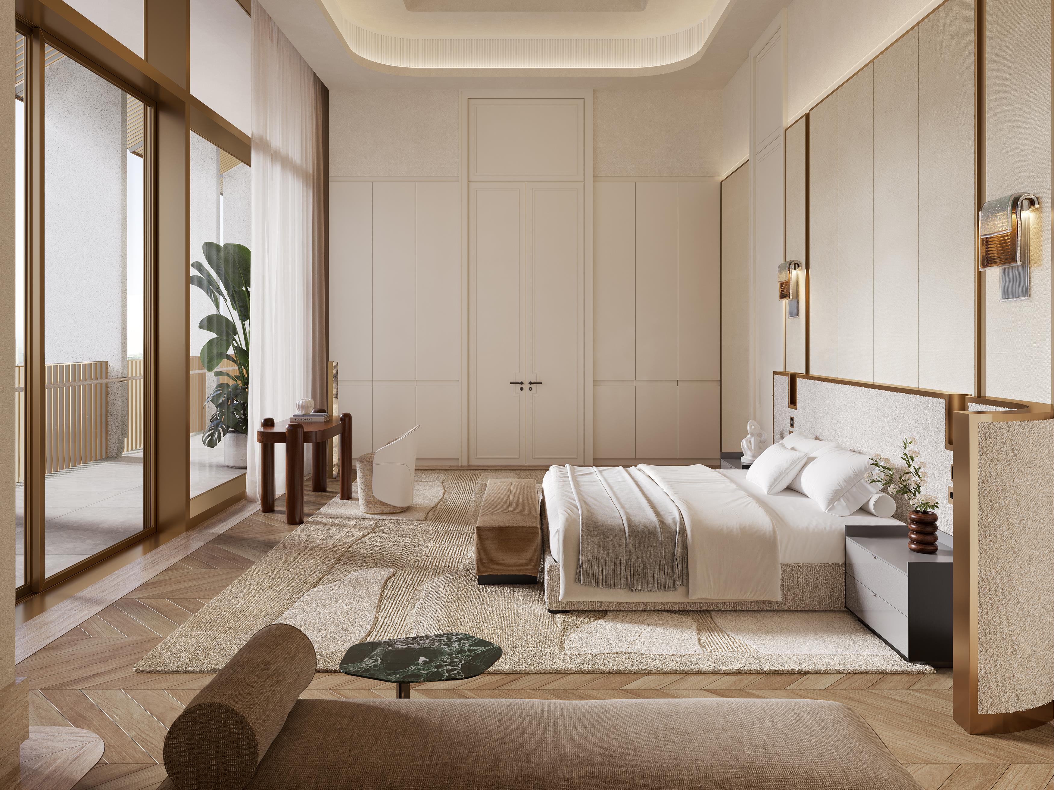 The Carlyle Residences Dubai Bedroom